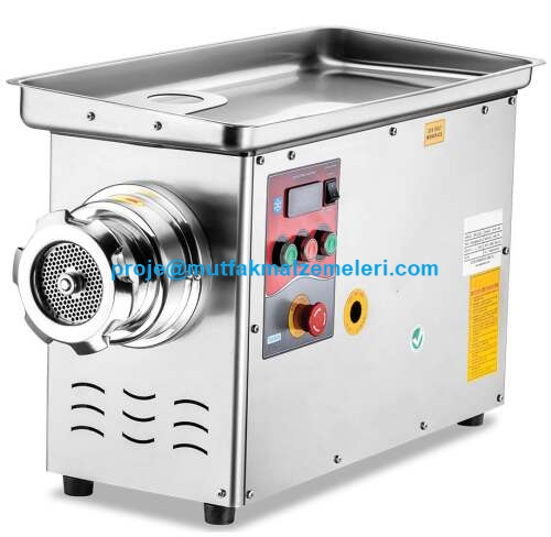 Soğutmalı Kıyma Makinesi:Endüstriyel tip kasap market kıyma makinesi modellerinden olan bu soğutmalı kıyma makinesi son derece kaliteli,sağlam ve güvenilirdir - Soğutmalı kıyma makinesi satış telefonu 0212 2370749