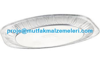 Alüminyum Oval Tepsi:Tek kullanımlık oval yemek tepsileri kullan at alüminyum tepsi çeşitleri alüminyum oval kapların en kaliteli modellerinin en uygun fiyatlarıyla satış telefonu 0212 2370749